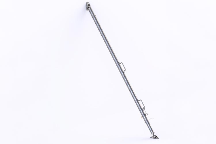 Ett väggstöd som används för att bära upp en konstruktion under gjutningen